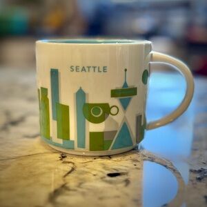 Starbucks NIB YAH series collectible SEATTLE mug